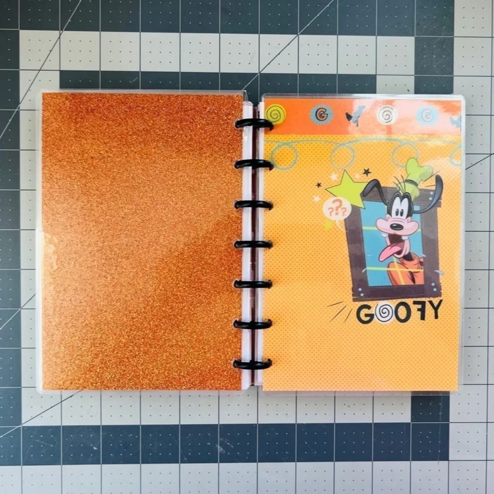 Happy planner mini size set weekly Layout Goofy Disney